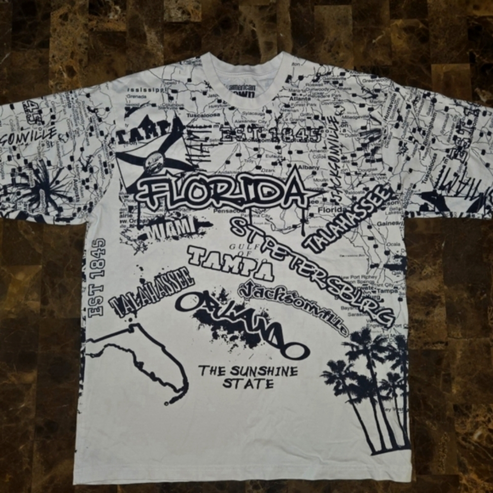 Rare Florida Graffiti Tee